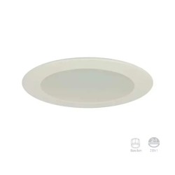 Lámpara de Techo LED Empotrable para Interior Luz cálida 11W Tecnolite