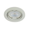 Lampara de Teho Diriguible LED Empotrable para Interior Base GX5.3 6W Tecnolite