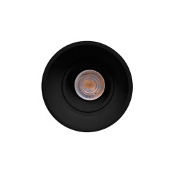 Lámpara de techo LED dirigible GU5.3 MR16 Negro Illux
