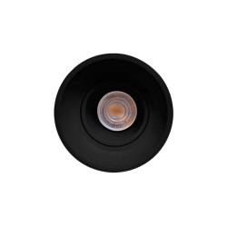 Lámpara de techo LED dirigible GU5.3 MR16 Negro Illux
