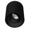 Lámpara de techo LED dirigible GU5.3 MR16 Negro Illux