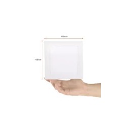 Lámpara de techo LED Empotrable Brighton VII para interior Luz Cálida 12W Tecnolite