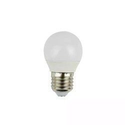 Foco LED Tipo Globo 4W Luz Fría Base E27 Tecnolite
