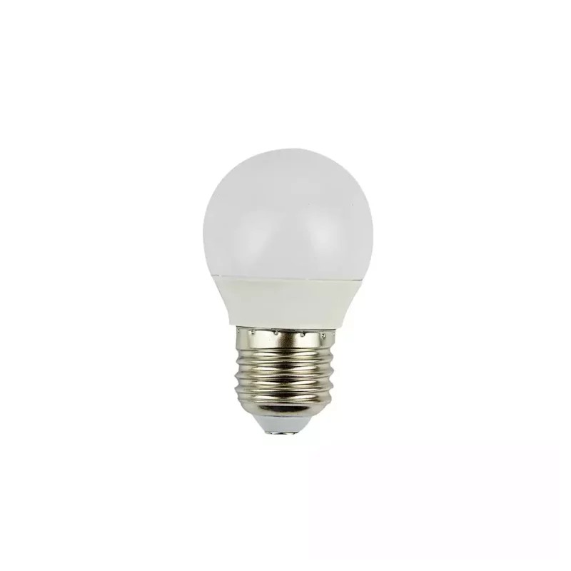 Foco LED Tipo Globo 4W Luz Fría Base E27 Tecnolite