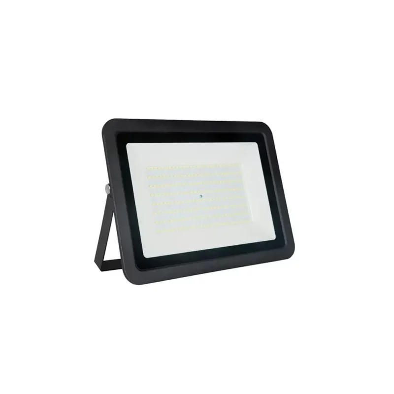 Reflector LED Luz cálida 200W Negro Illux