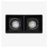 Lampara de techo Downlight LED 15W Negro Illux