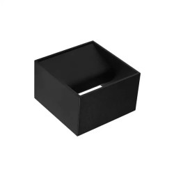 Lámpara de pared SMD LED Luz cálida de cortesía 4.5W Negro Illux