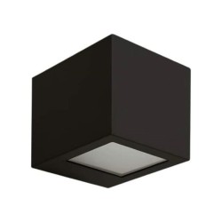 Lampara de pared LED Luz cálida negro Illux