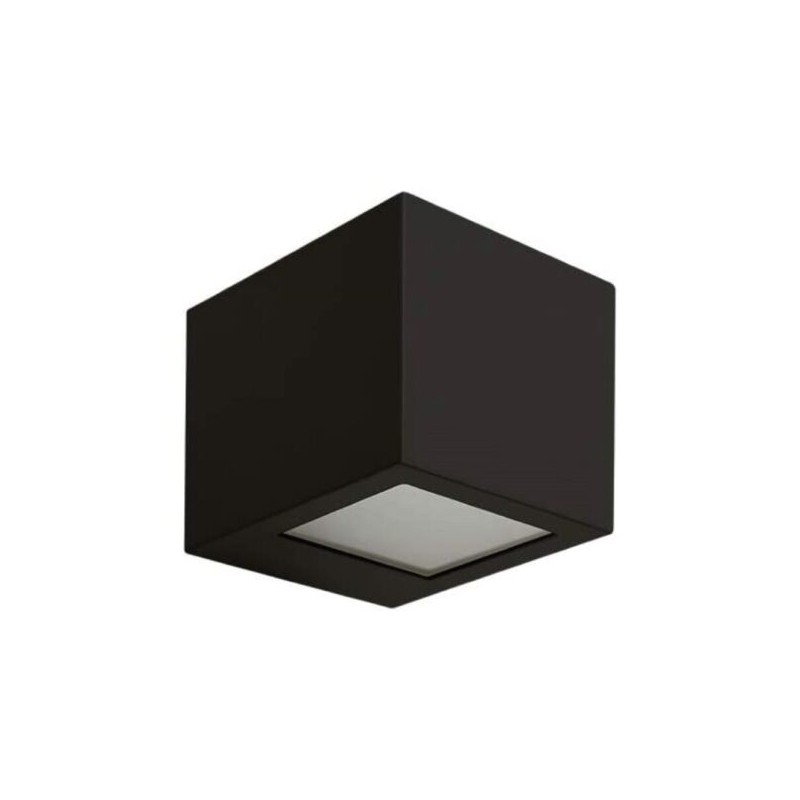 Lampara de pared LED Luz cálida negro Illux