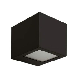 Lampara de pared LED Luz cálida negro Illux