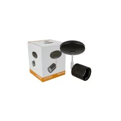 Lámpara de Techo Dirigible tipo Spot para Interior Base GU10 6W Negro Tecnolite