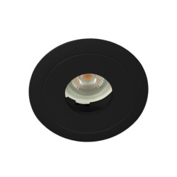 Empootrados LED Luz calida 15W Negro Illux