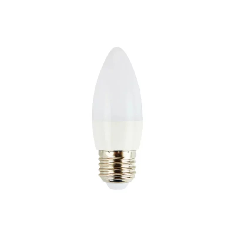 Foco Tipo Vela LED 4W Luz Fría Base E27 Tecnolite