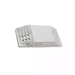 Lámpara LED de emergencia Luz blanca 2×1.2W Illux