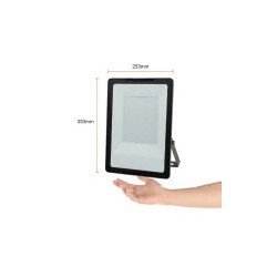 Reflector LED Luz fría 200W Negro VII Tecnolite