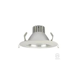 Empotrado LED Luz cálida 9W Blanco Nadi Tecnolite