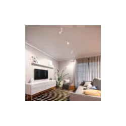 Lampara de techo GU10 50W Blanco Illux