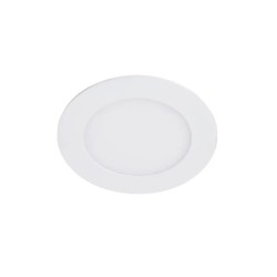 Lámpara de techo LED Empotrable para interior Luz Fría 6W  Blanco Tecnolite